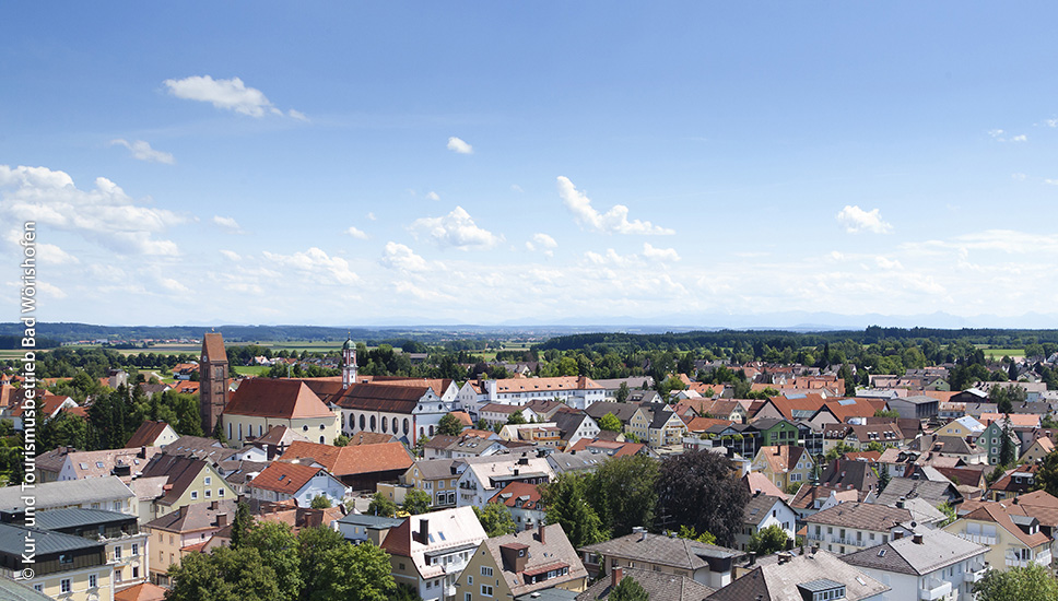 Kloster und Innenstadt von Bad Wörishofen