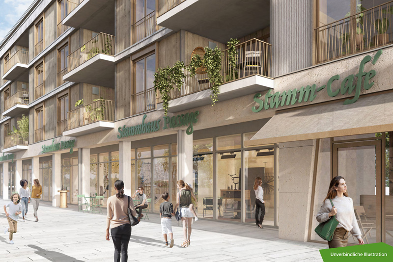 Gastronomie an der neuen STAMMHAUS-Gasse