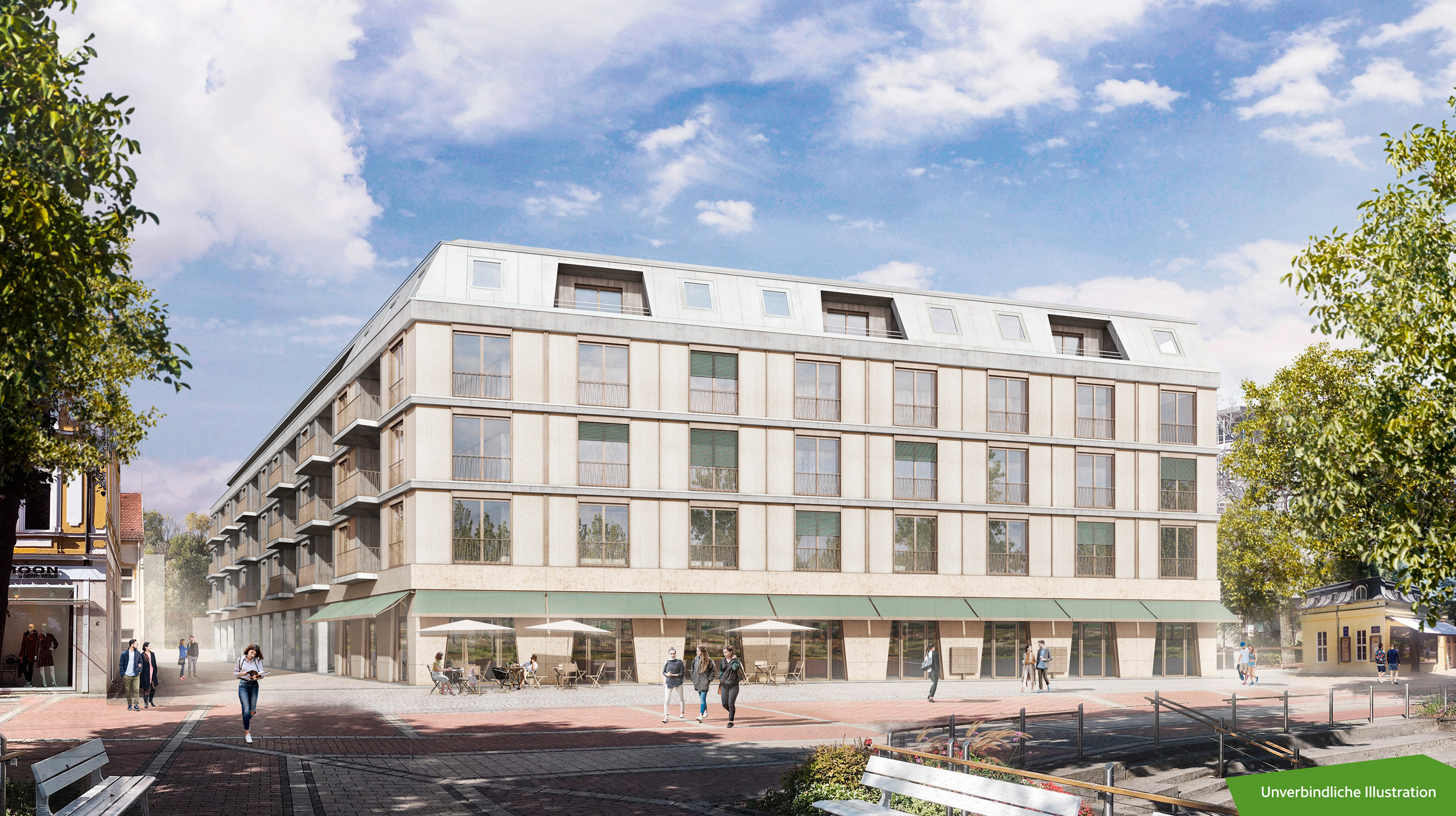 Ansicht von der Kneippstraße