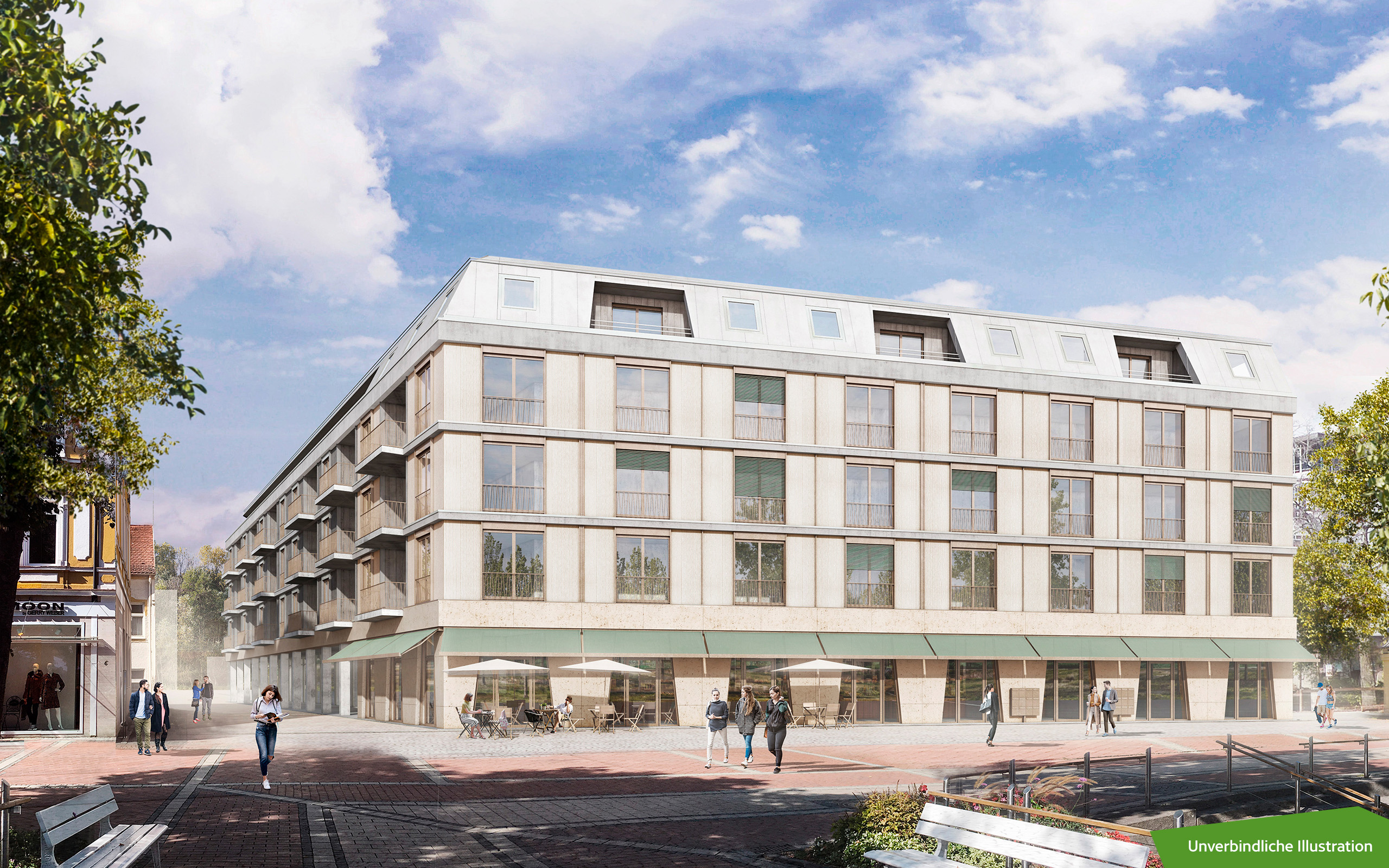 Ansicht von der Kneippstraße